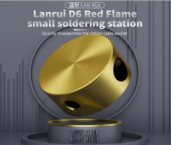 Socet  Lehimlama Lanrui D6 Scorching Flame Mini  Soldering Station