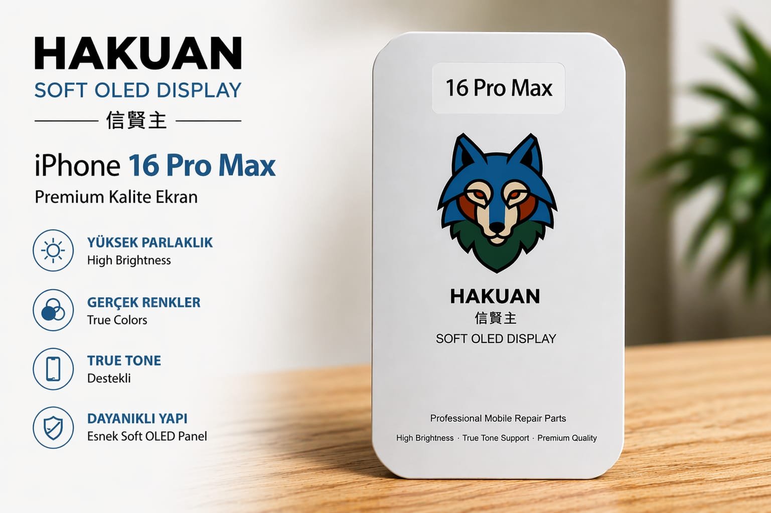 Hakuan 16 Pro Max uyarı vermemesi için chip aktarmak gerekir Ekran