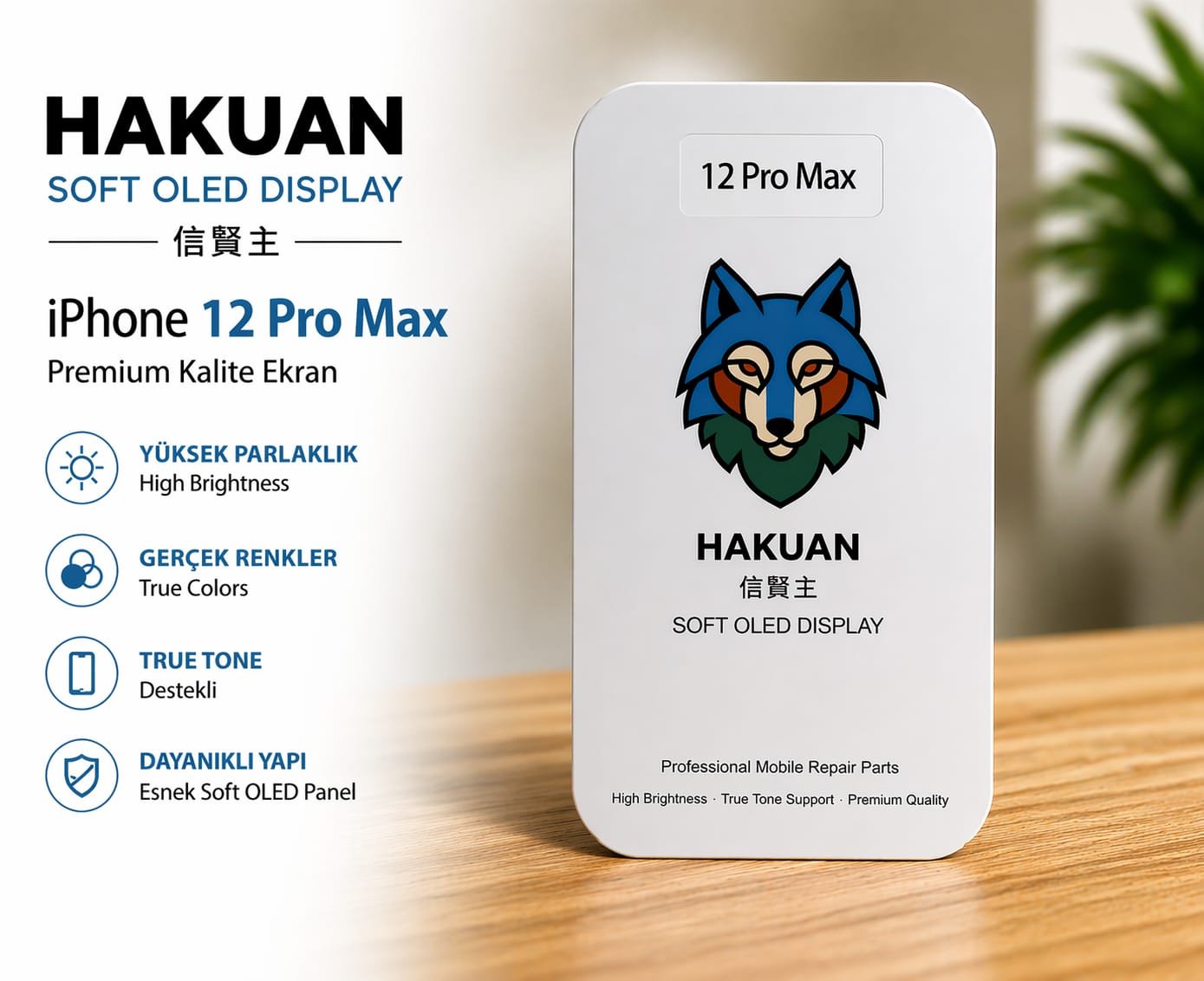 Hakuan 12 Pro Max Tak Çalıştır Ekran