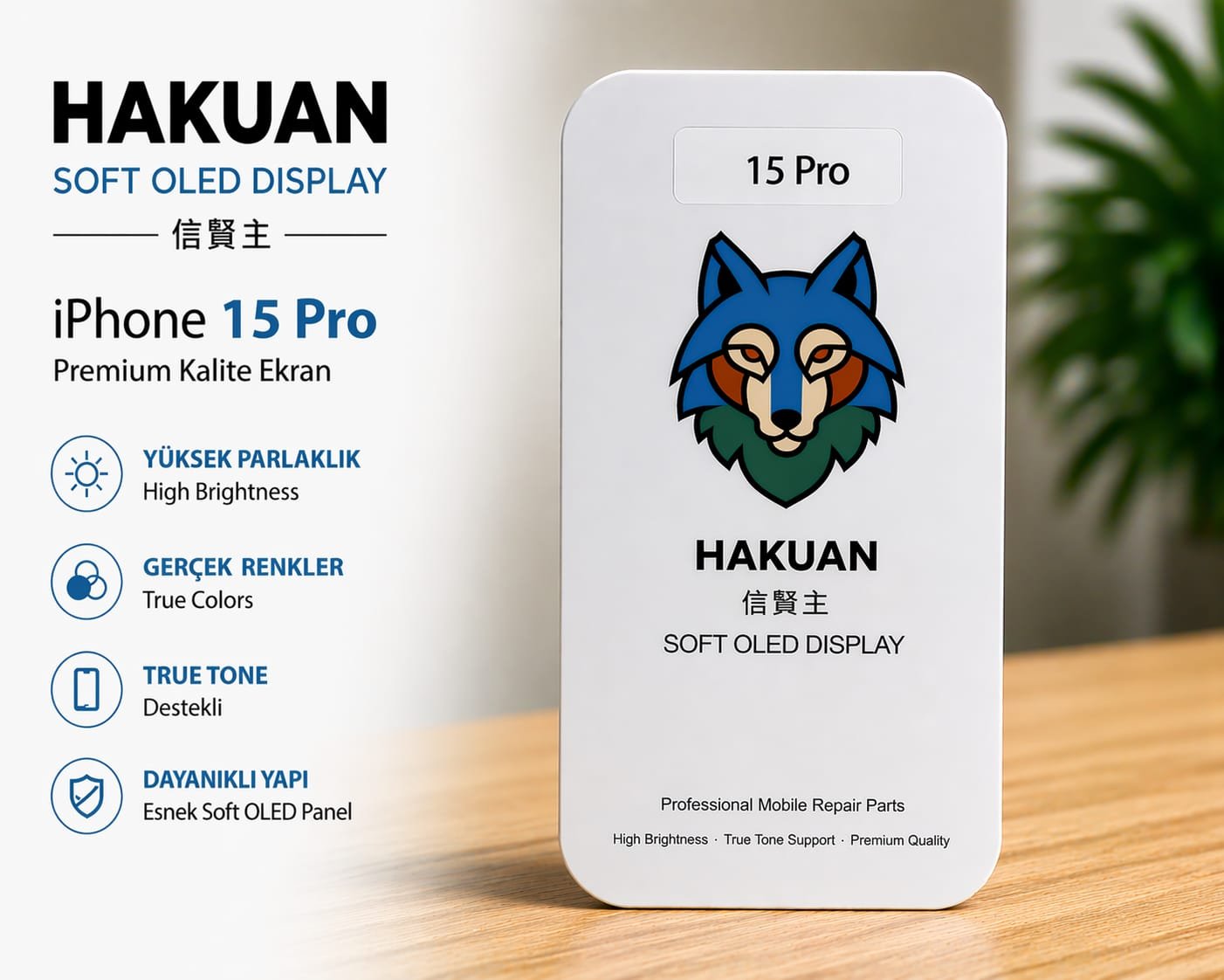 Hakuan 15 Pro  Tak Çalıştır Ekran